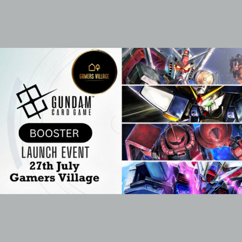 Gundam Card Game :Booster Launch Event -27th July